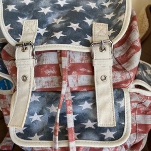 Candies brand canvas backpack